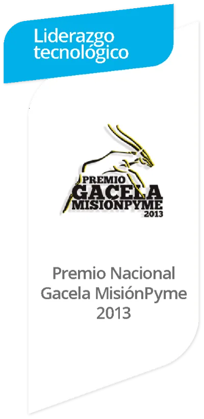 Premio Nacional Gacela MisiónPyme 2013