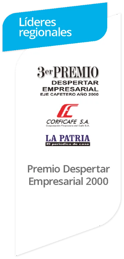 Premio Despertar Empresarial 2000